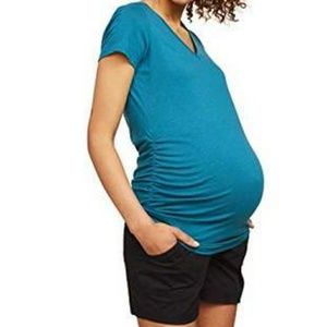 🔥 Black shorts maternity